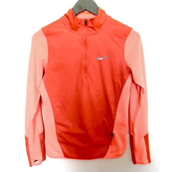 Nike Aeroreact half zip hybrid running top size S - Picture 13 of 13